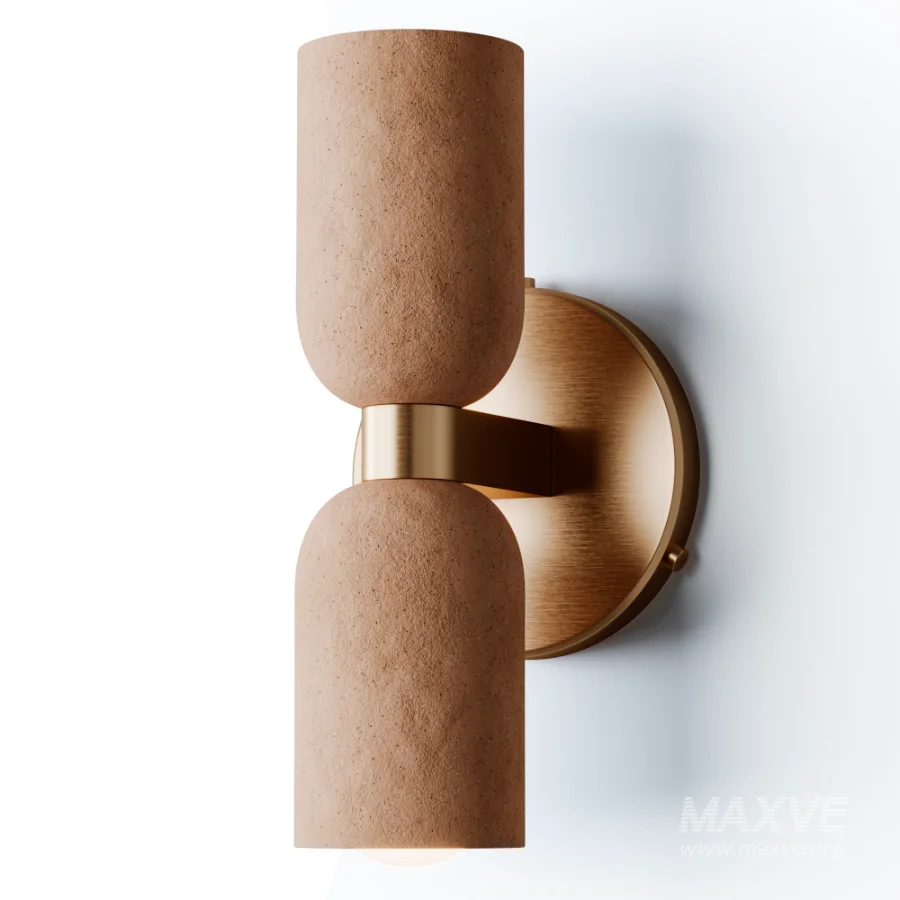 Ceramic Up Down Wall Sconce - Image 4