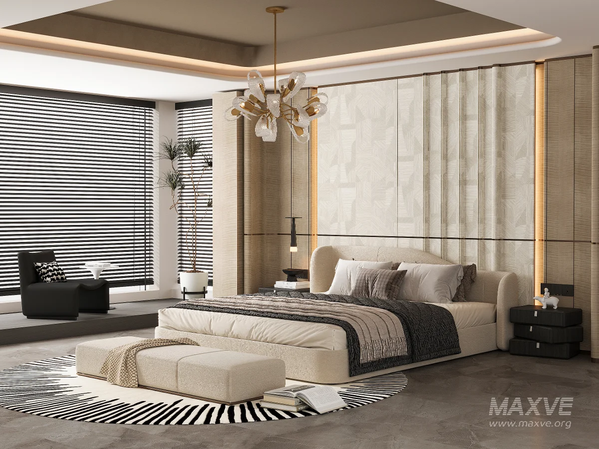modern bedroom - Image 1