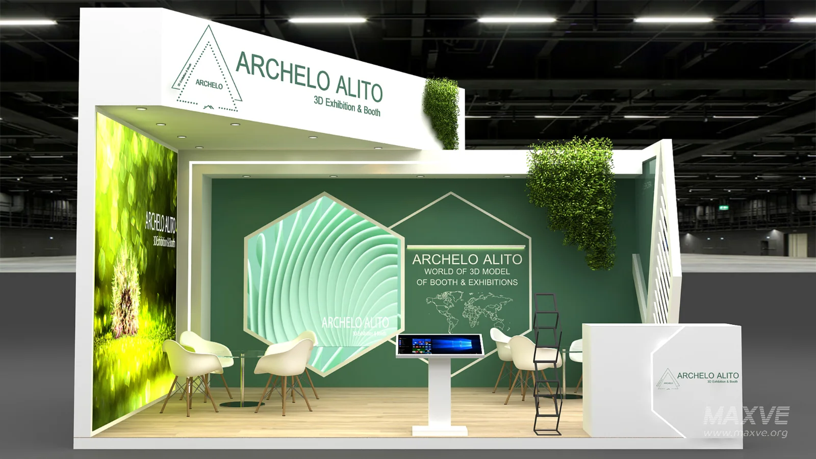 3D Stand Booth Model - Image 3