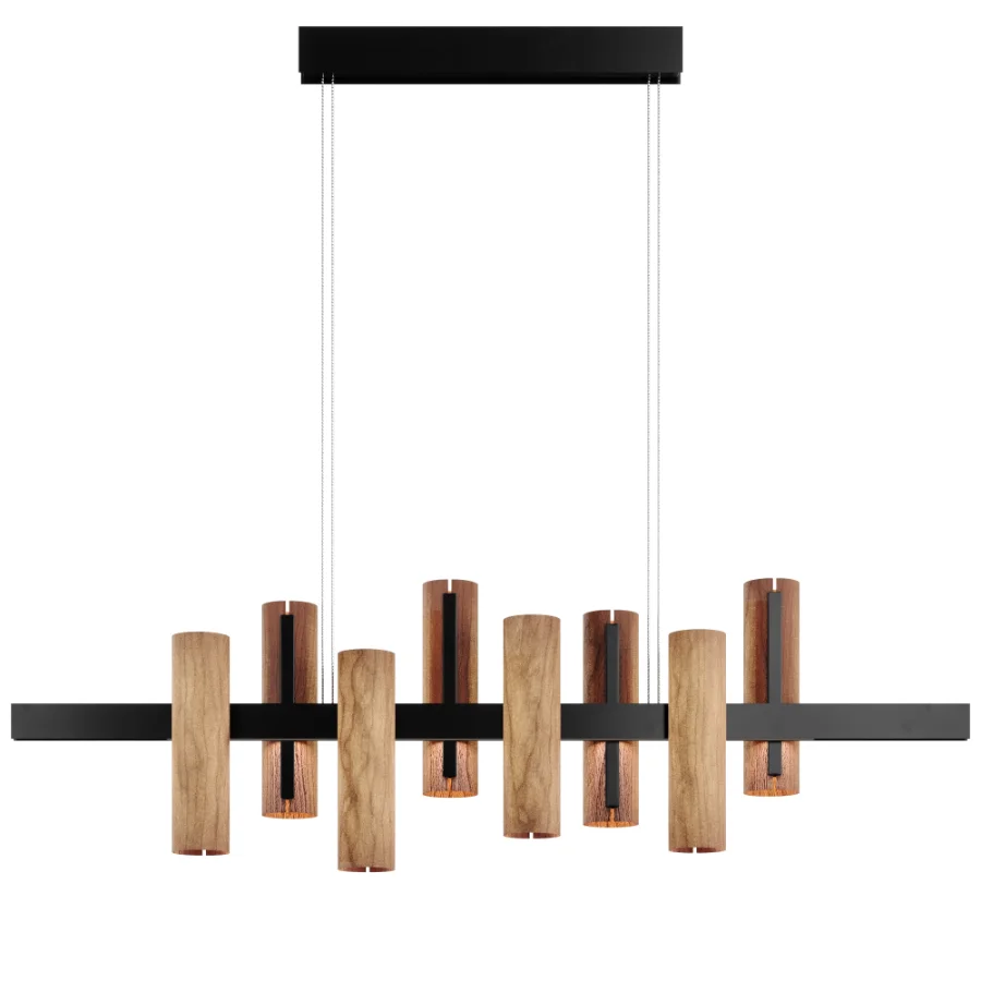 Black Note Keys Pendant Lamp by LZF - Image 2