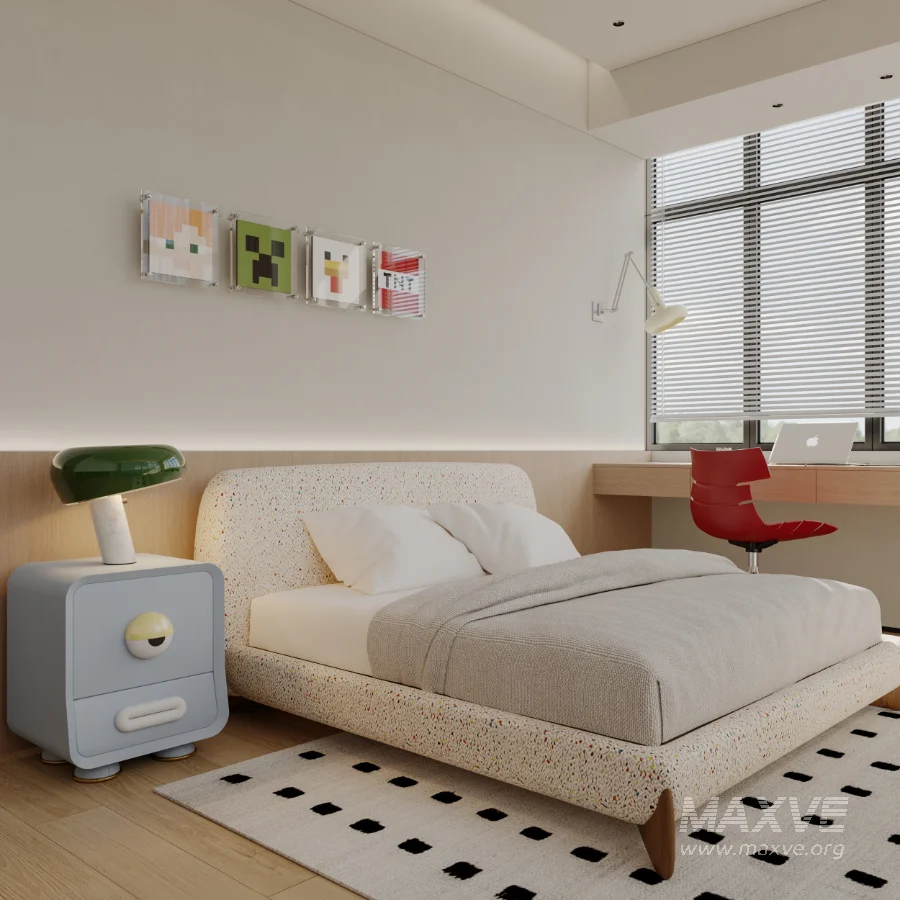 Modern living and dining room bedroom - Image 10