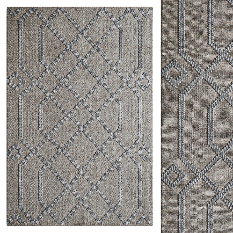 Cable Heather Geometric Handmade - Image 1