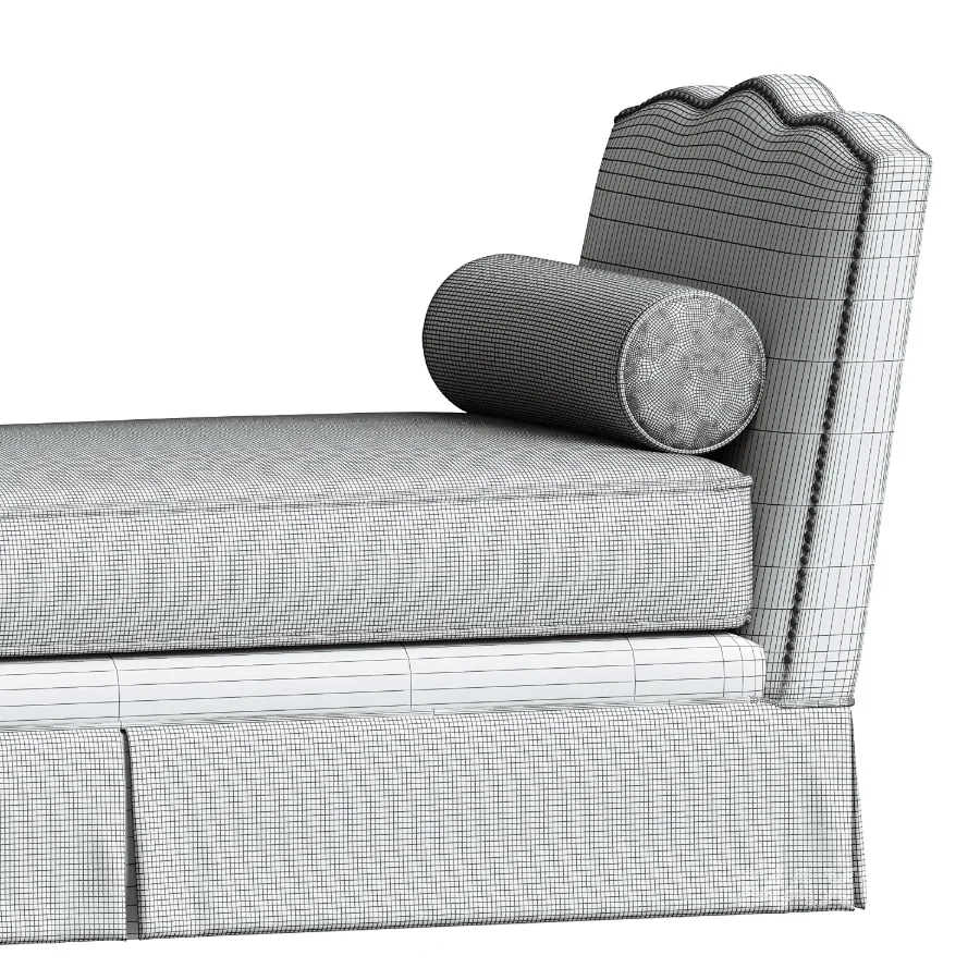 Cheshire Skirted Daybed - Image 5