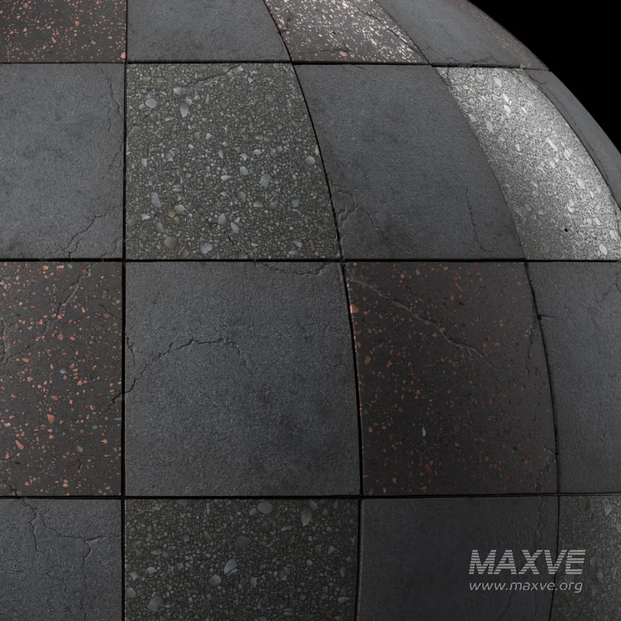 D281 Terrazzo Tiling Materials – Seamless Pbr 4k - Image 3