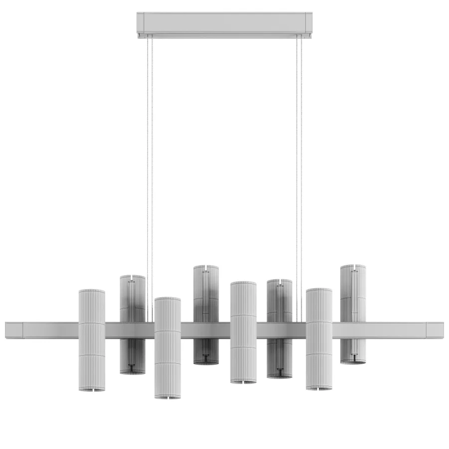 Black Note Keys Pendant Lamp by LZF - Image 4