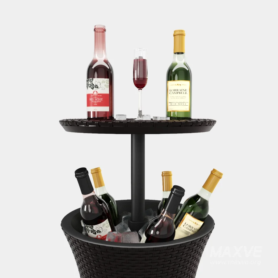 D142 Keter Rattan Cool Bar - Image 3