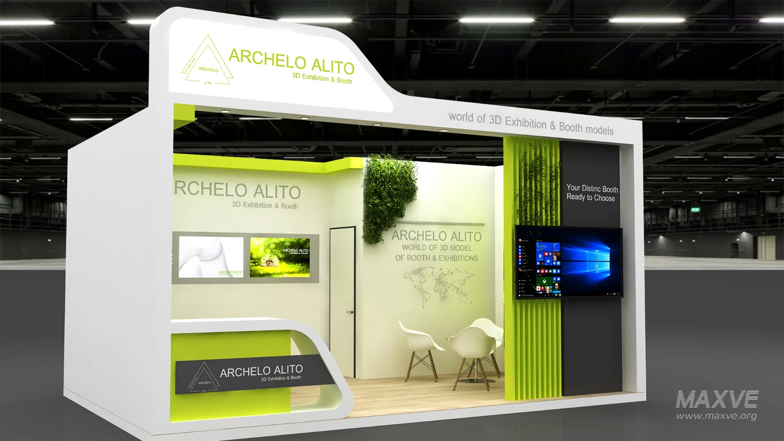 Exhibition Booth 3D Model - Image 6