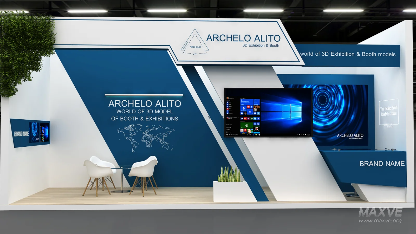 3D Stand Booth Model - Image 7