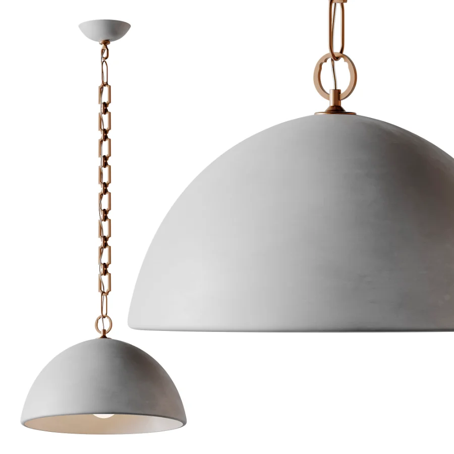 Elliot Wide Dome Pendant light - Image 1
