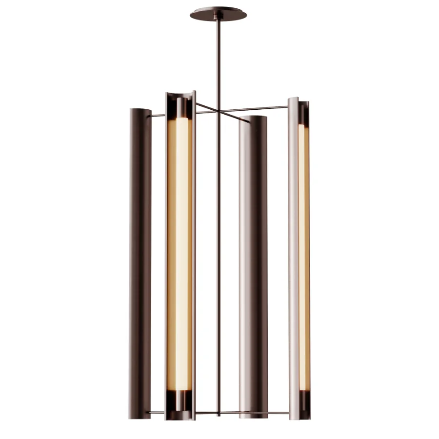 Carson Four Light Tall Pendant - Image 8