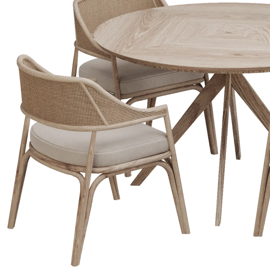 Dinning chair and table337 - Image 7