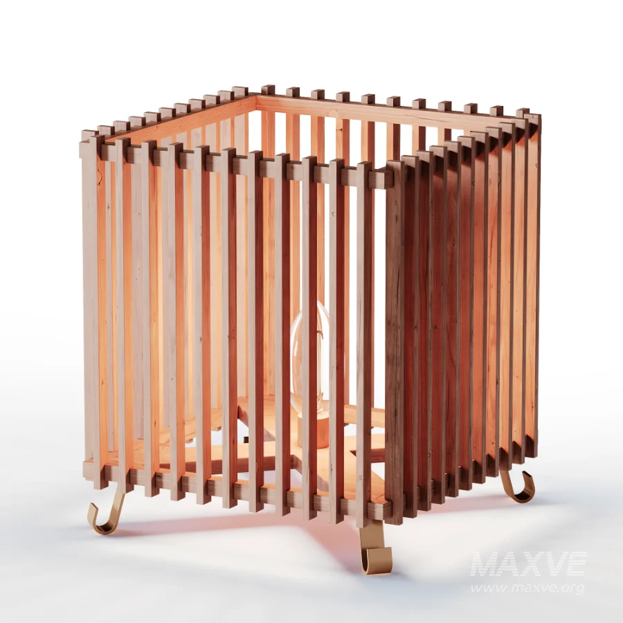 Japanese style floor lamp - Image 2