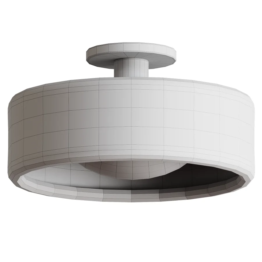 Anders Porcelain Flush Mount - Image 2