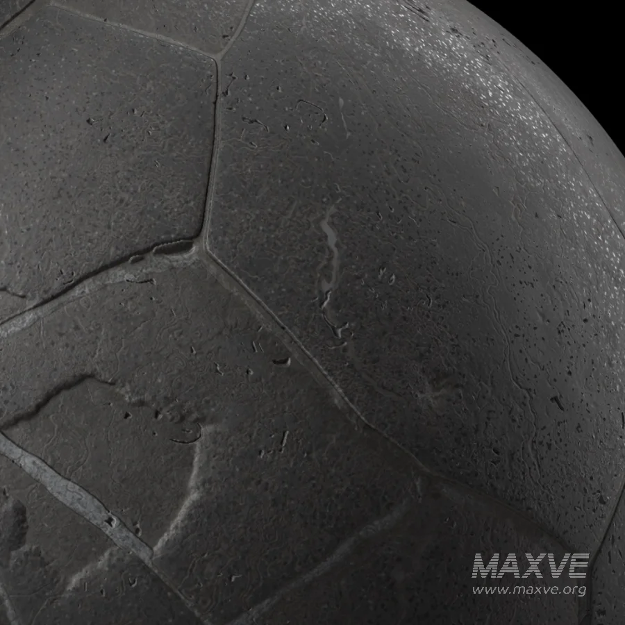 D285 BrushRock Pavement – Pbr 4k Seamless - Image 2