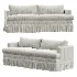 Bowen Sorrento Stripe Ruffle Sofa - Thumbnail 3