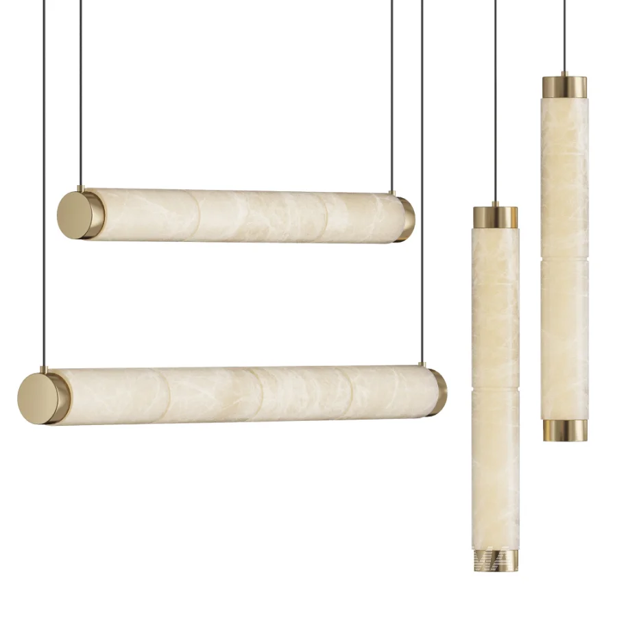 Alabaster Strip Pendant Light - Image 1