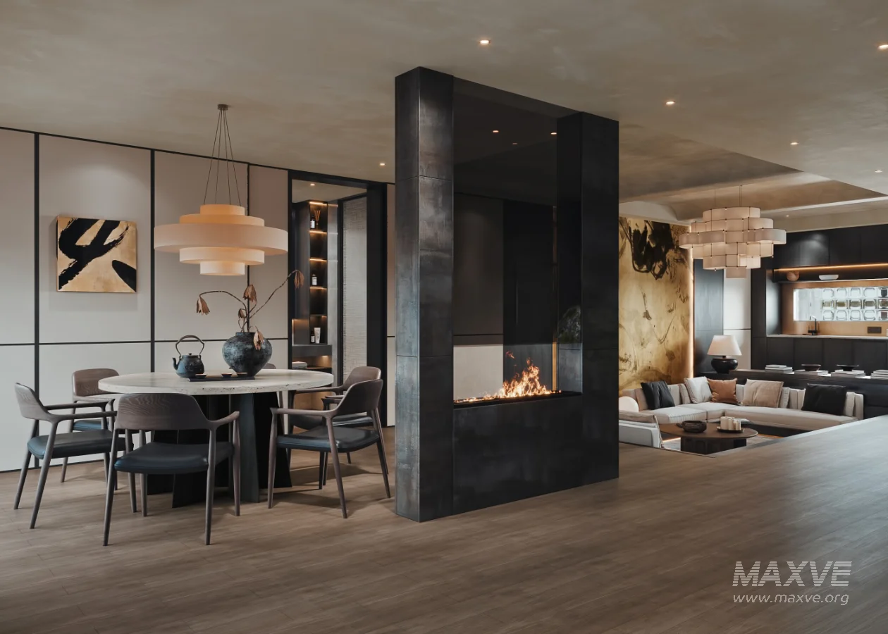 Japanese Living Room Dining Room - Image 1