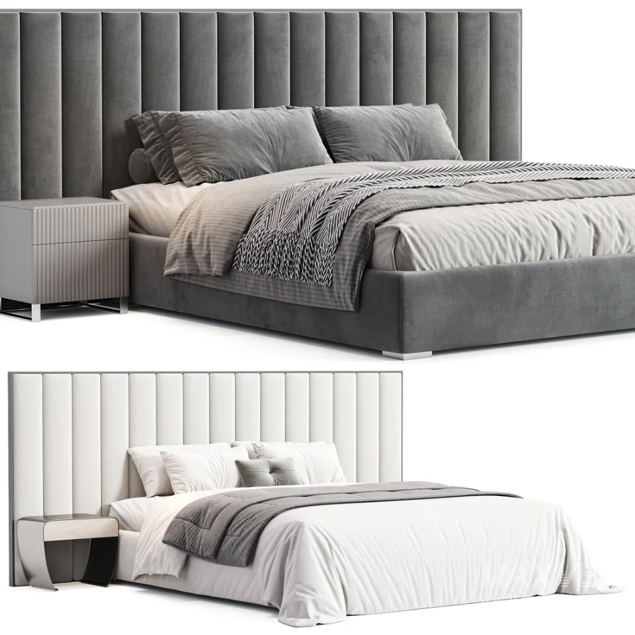 Haymon Velvet Bed by Mercer 41 - Image 3