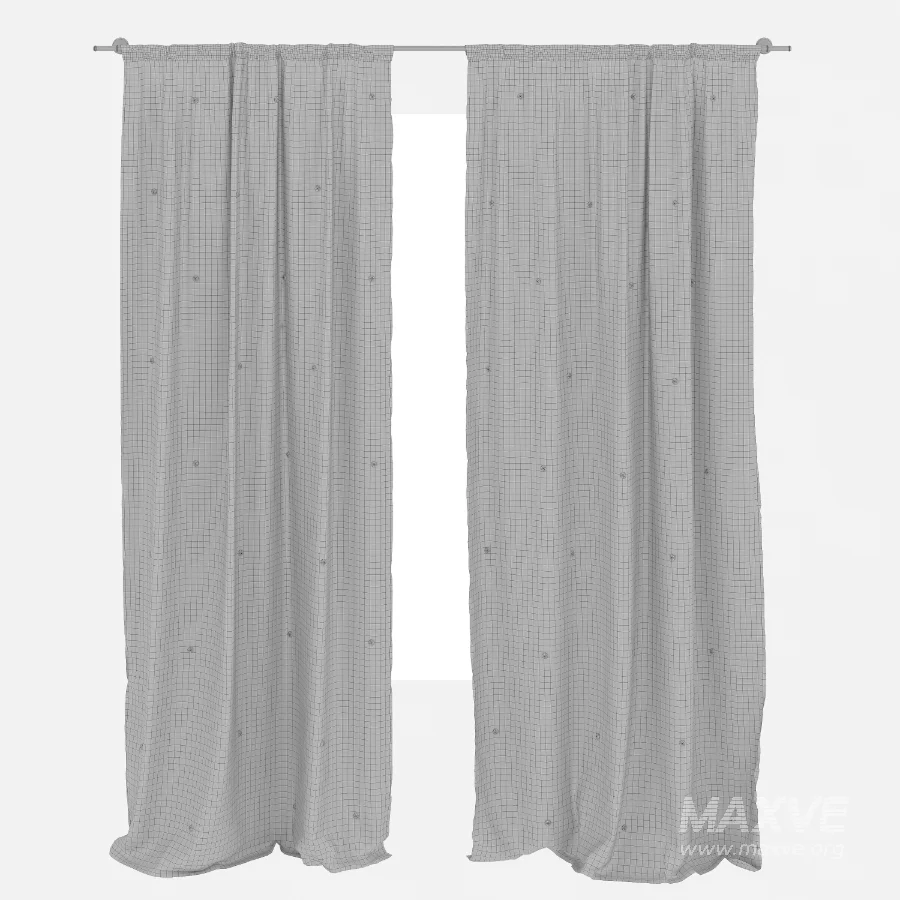 Tulle with pom-poms ZARA - Image 1