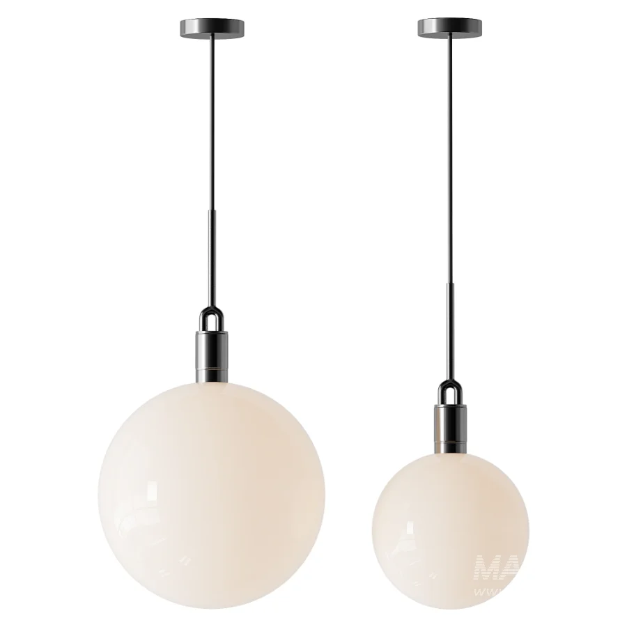 Forked Globe Pendant light - Image 2