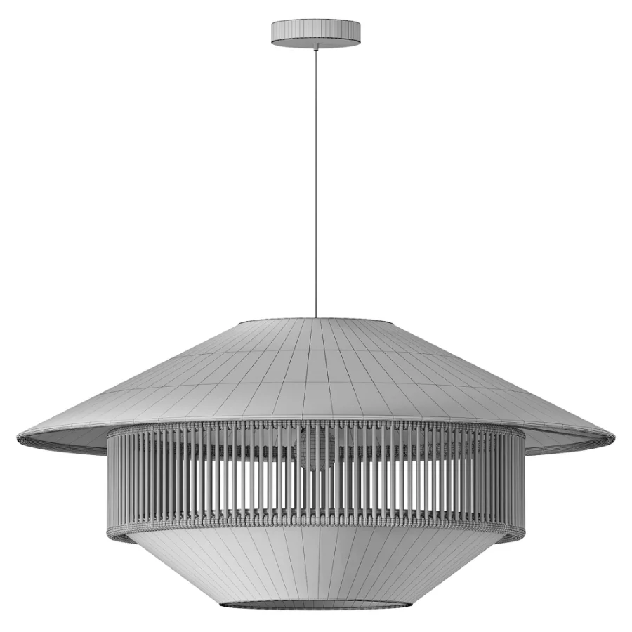 Stevie Mixed Woven Pendant - Image 3