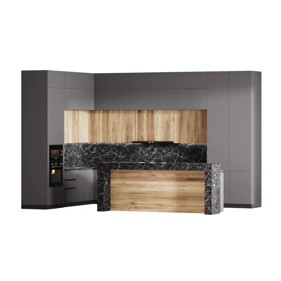 Modern_style kitchen set in 4 different designs - Image 7