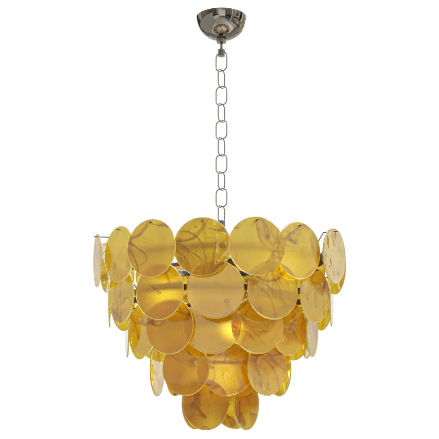Chandelier Disk 57 murano lamp - Image 4