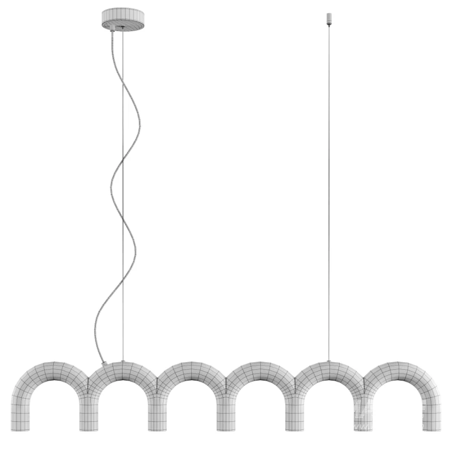 Arch Straight Pendant Light by Olbure - Image 1