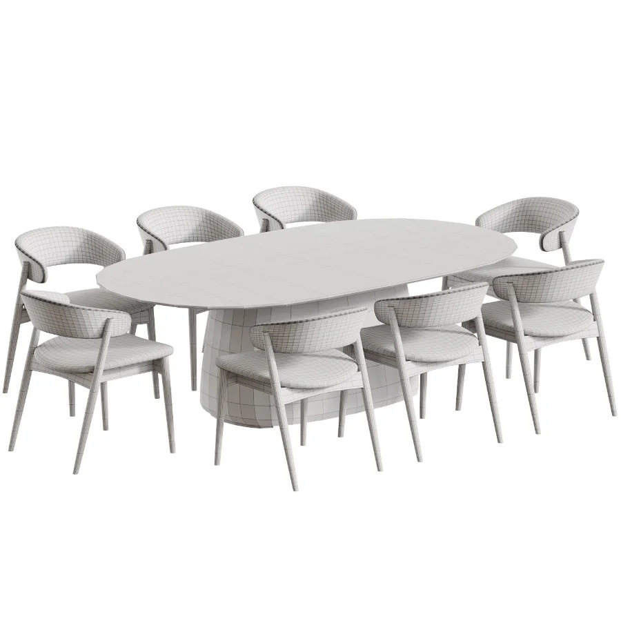 Dining set 02 - Image 5