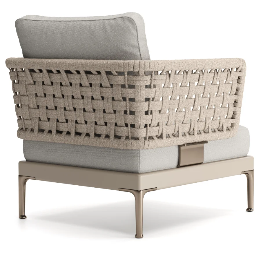 Patio Outdoor Small Armchair - Image 6