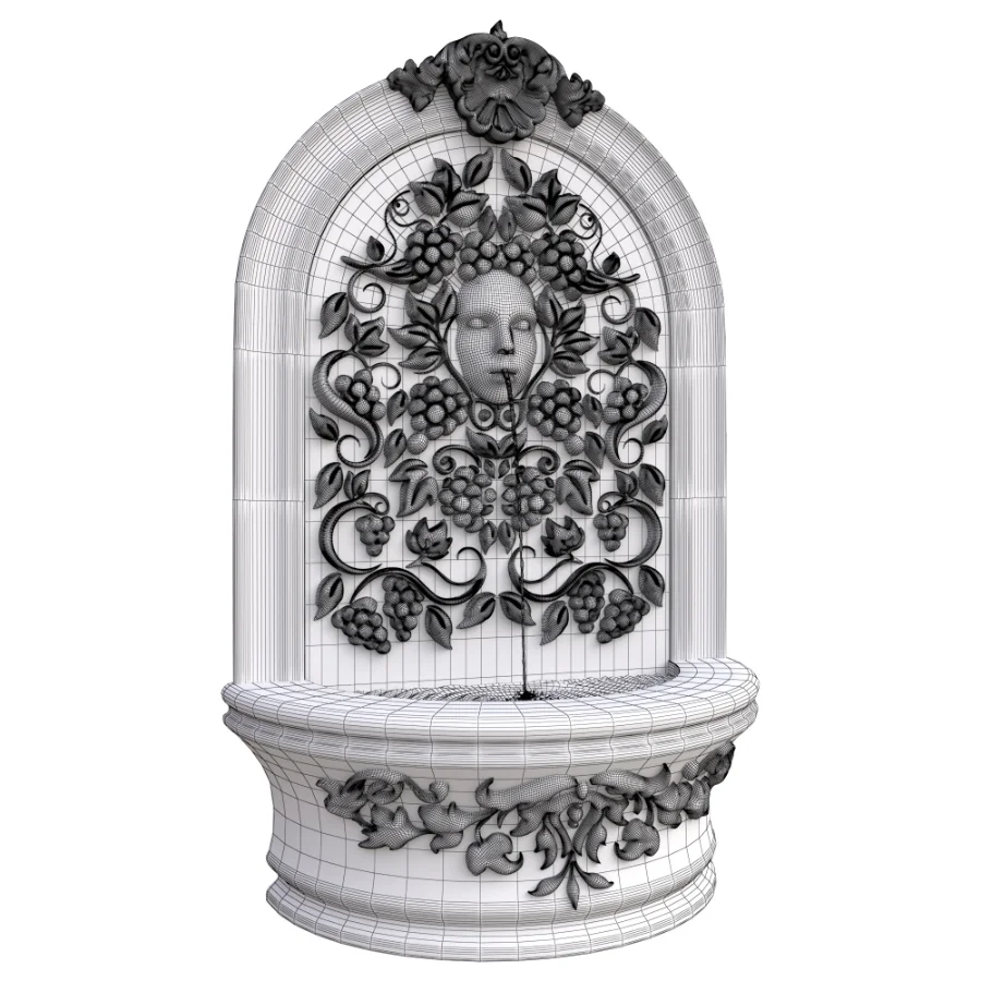 Classic Wall Fountain 06 - Image 7