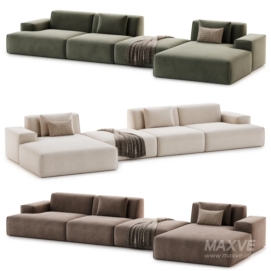 Reni Modular Sofa by Luzaro - Image 3
