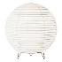 Round LED Japanese Style Lantern Rice Paper Desk Lamp - Thumbnail 1