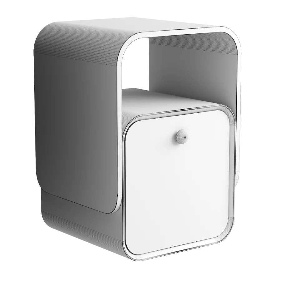 Modern Minimalist Nightstand - Image 3