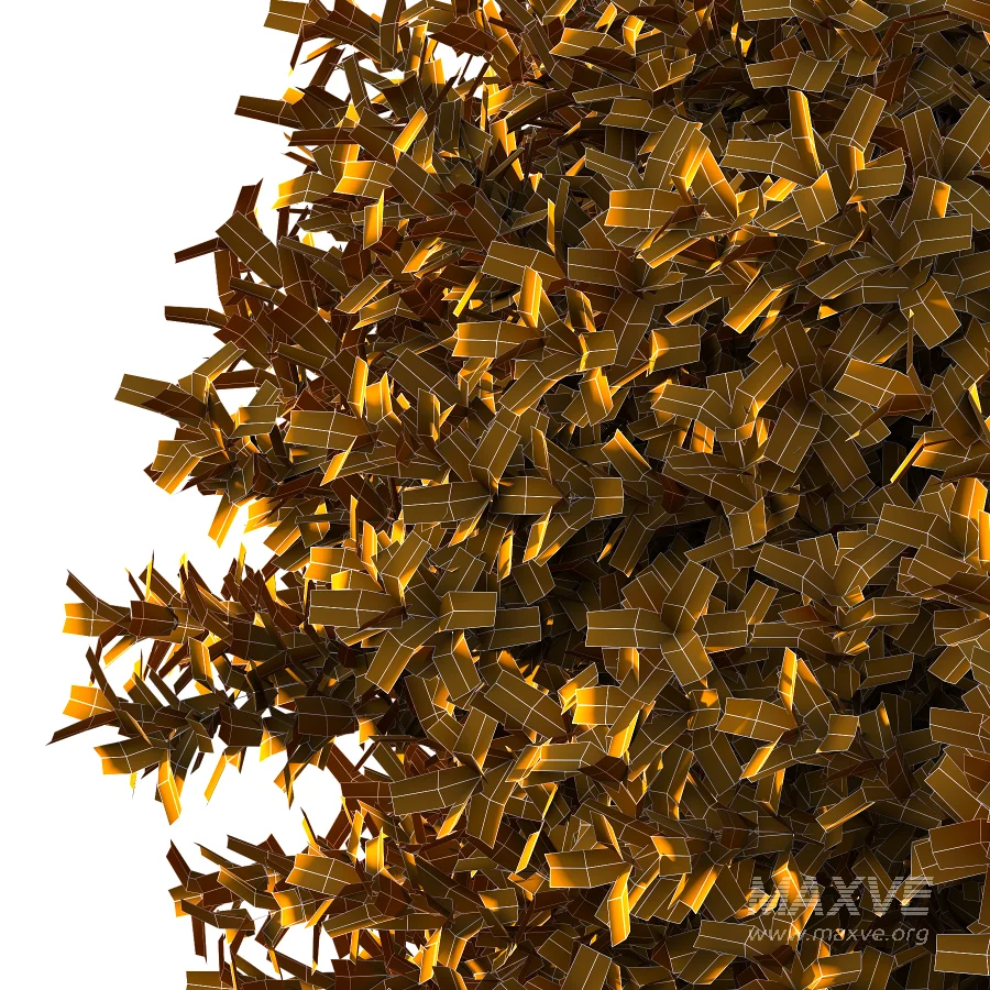 Diffrent Bush 01 Fruits Fortescue Euonymus - Image 4