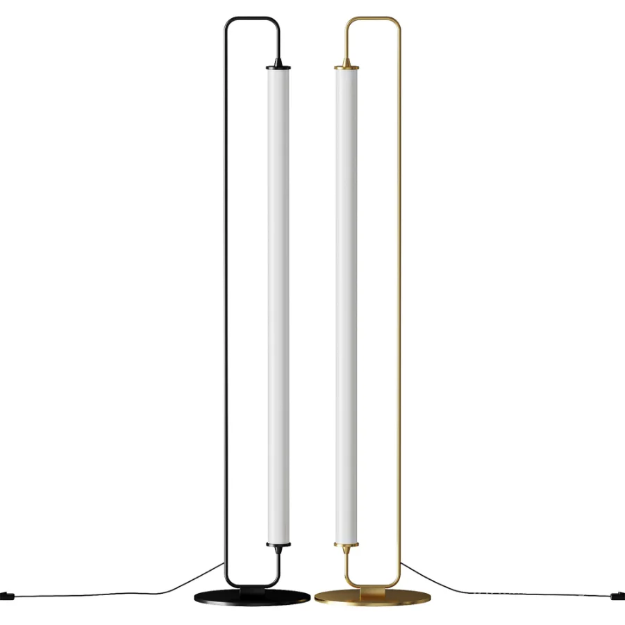 Linear Metal LED Floor Lamp - Image 1