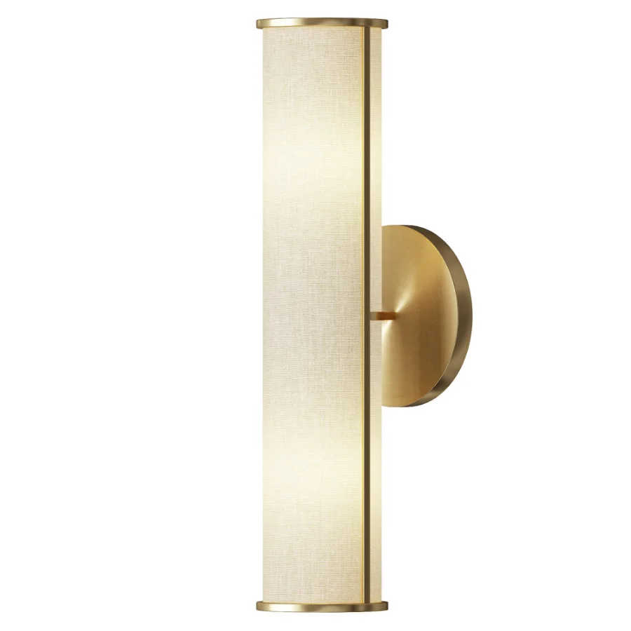 Lange Linen Sconce - Image 1