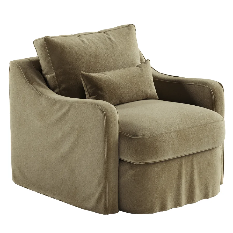 Aurelia Outdoor Swivel Chair - Image 3