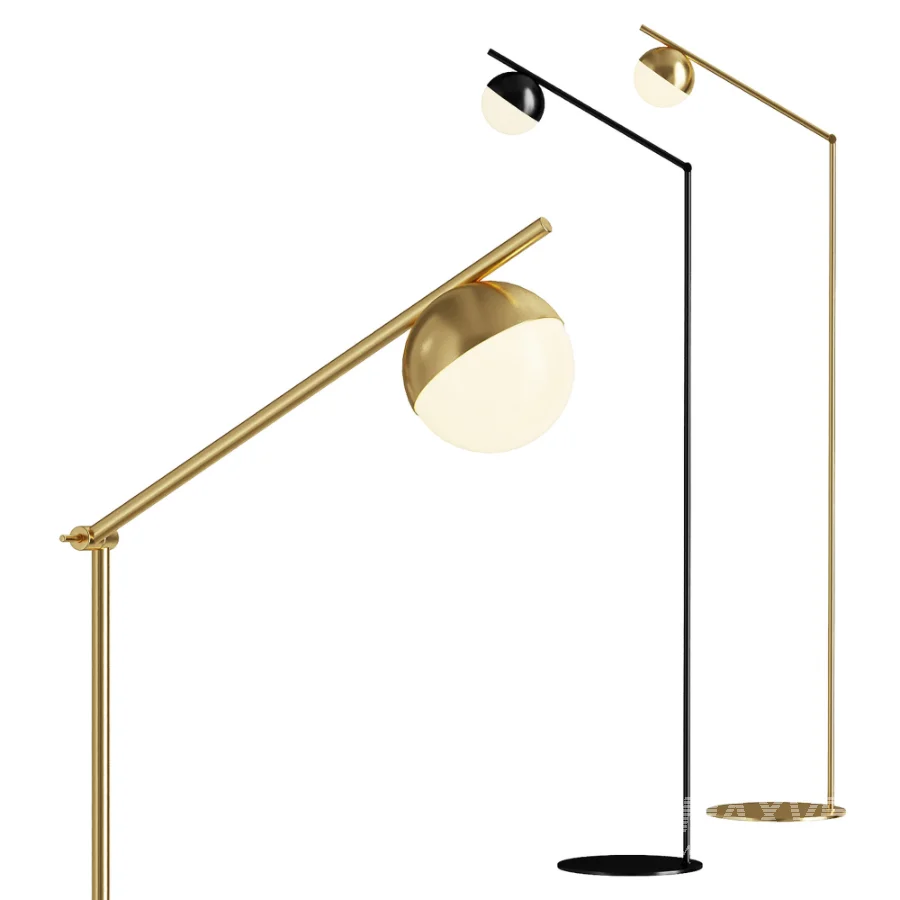 Nordlux Contina Metal Globe Floor Lamp - Image 1