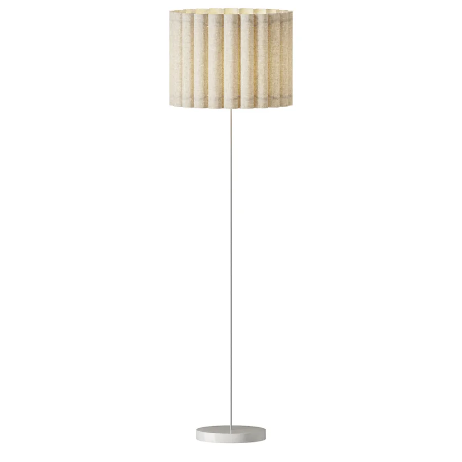 Linen Floor Lamp Lucina - Image 2