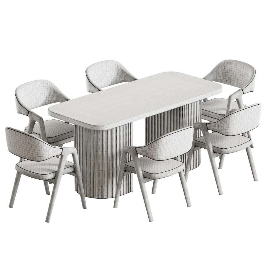 Milano Dining Chair And Dining table - Image 2