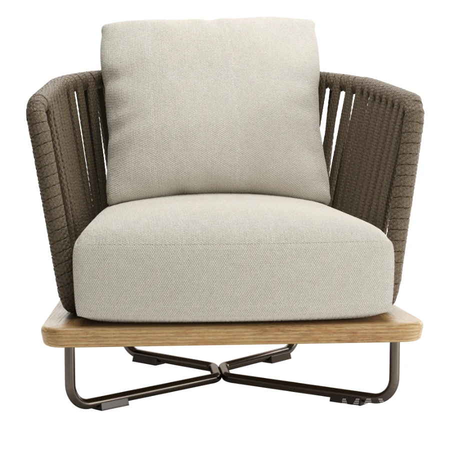 Sunray Outdoor Armchair - Image 3