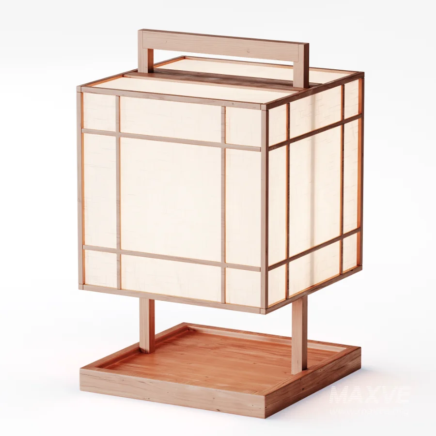 Japanese style floor lamp 02 - Image 1