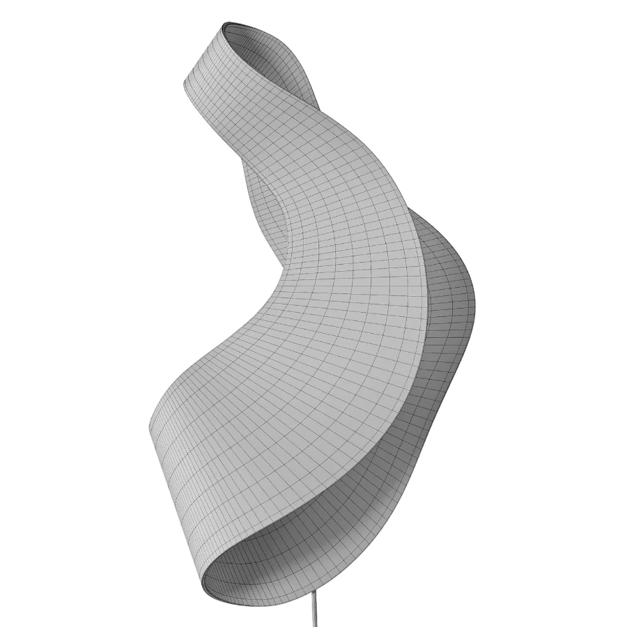 Ferm Living Oyster Wall Lamp Black - Image 2