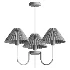 Lenore Pleated Chandelier 3 heads - Thumbnail 3