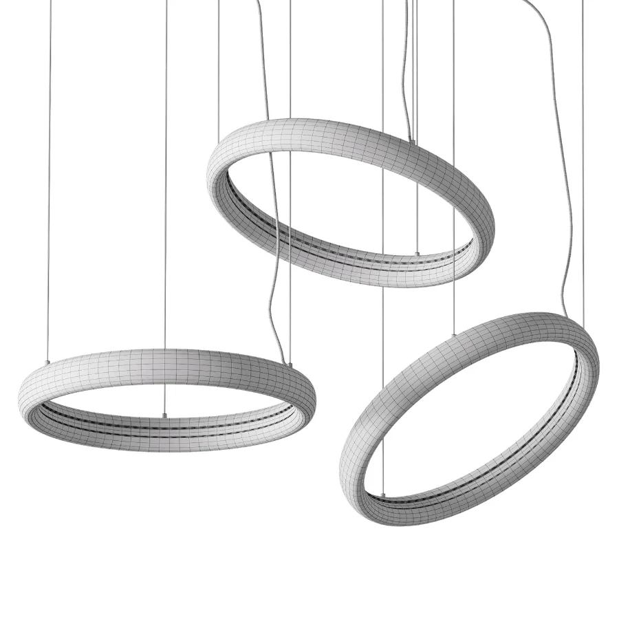 Ozzio Italia Ring Pendant Lamp - Image 4
