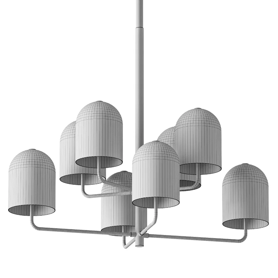 Venicem Doma Chandelier Linear - Image 4