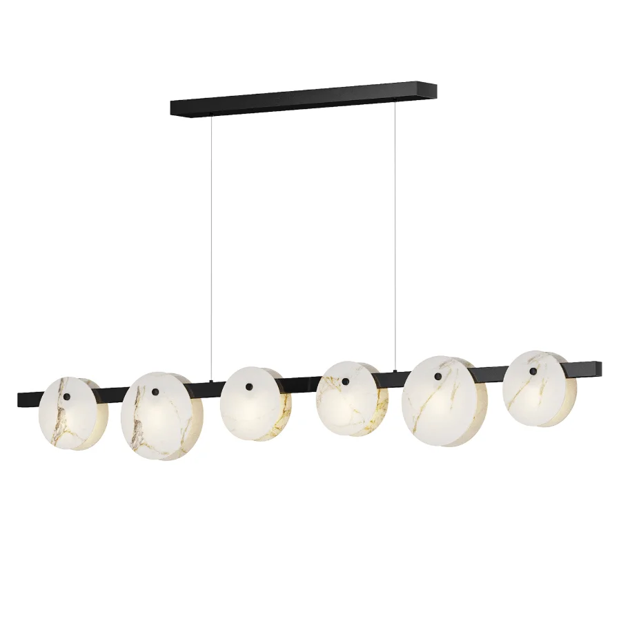 Alabaster Trinidad Dining Room Chandelier - Image 2