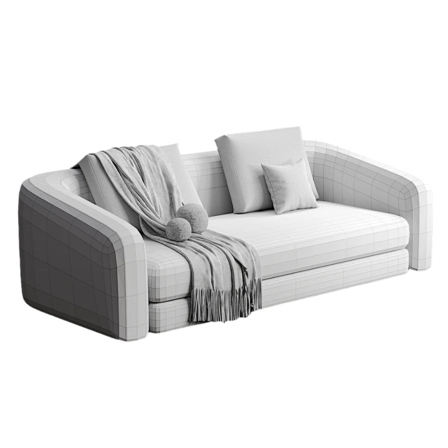Teddy-Boucle Eliot sofa - Image 6