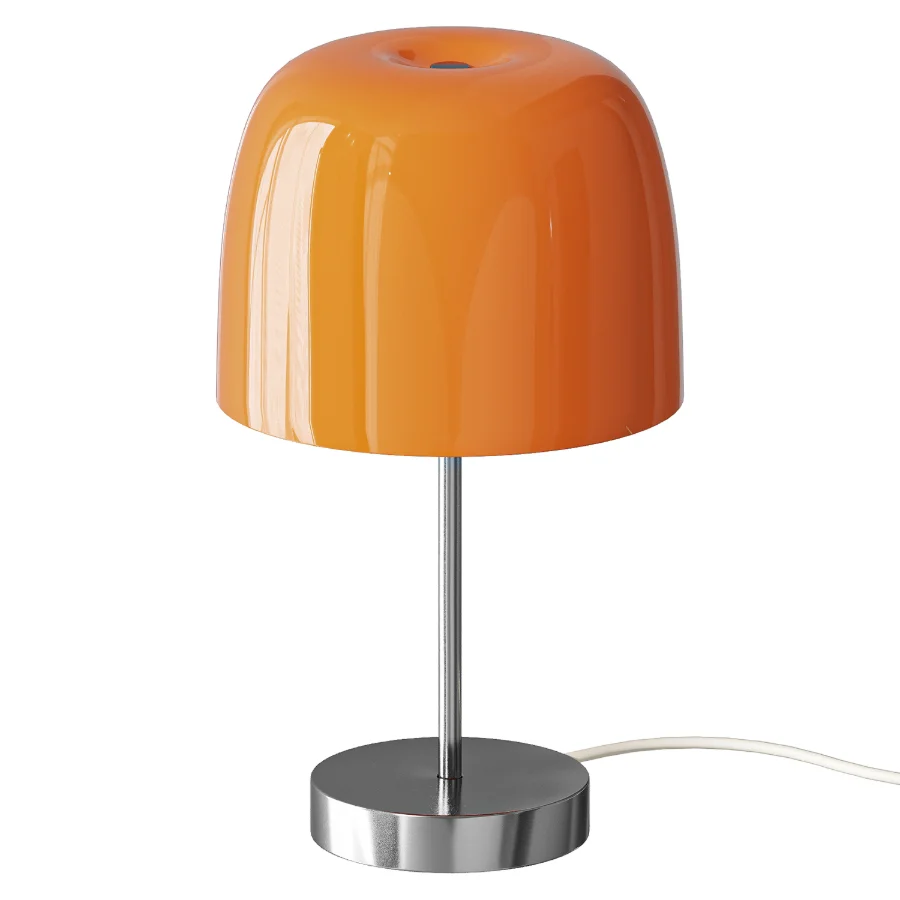Retro Mushroom Glass Table Lamp - Image 1